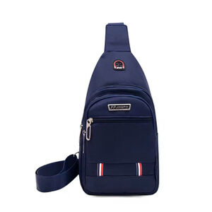Men's Travel Sling Bag One Size Blue